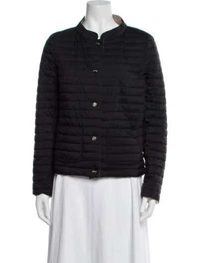 Pre-owned Herno Down Jacket In Black