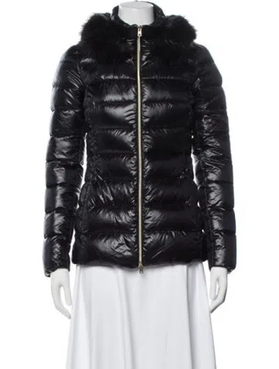 Pre-owned Herno Down Jacket In Black