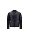Herno Nylon Down Jacket In Black
