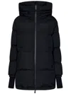 Herno Black Quilted Gore-tex Down Jacket In Black