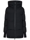 Herno Black Quilted Gore-tex Down Jacket In Black