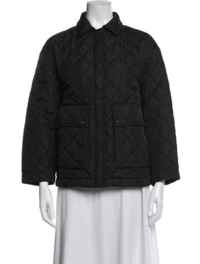 Pre-owned Herno Down Jacket In Black/blue