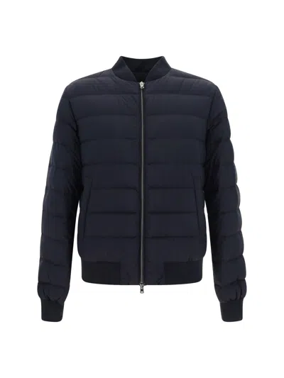 Herno Down Jacket In Blue