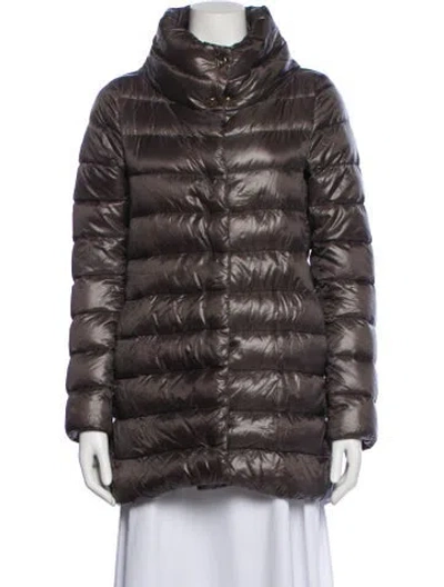 Pre-owned Herno Down Jacket In Blue