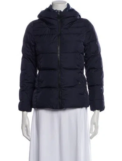 Pre-owned Herno Down Jacket In Blue