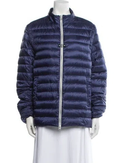 Pre-owned Herno Down Jacket In Blue