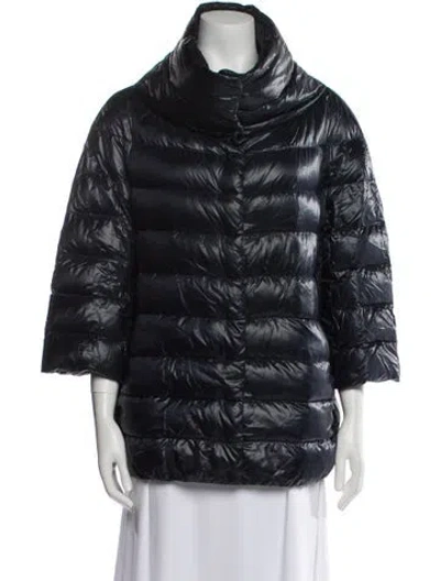 Pre-owned Herno Down Jacket In Blue