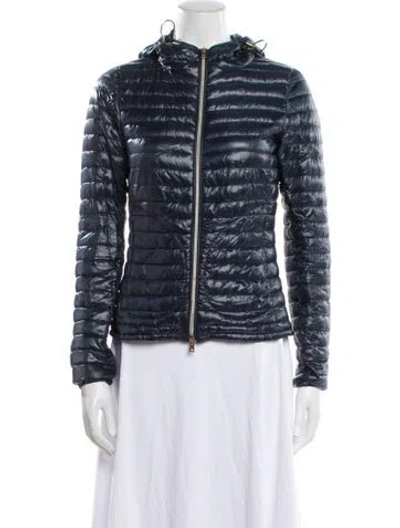 Pre-owned Herno Down Jacket In Blue