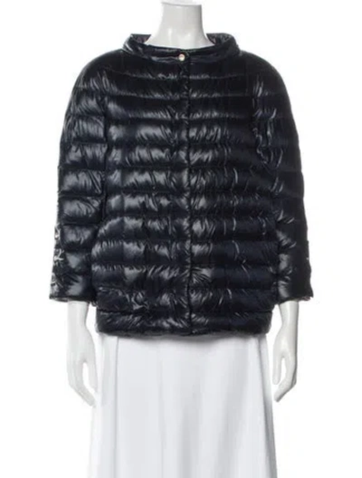 Pre-owned Herno Down Jacket In Blue