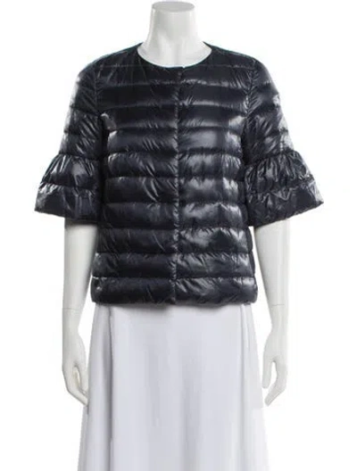 Pre-owned Herno Down Jacket In Blue