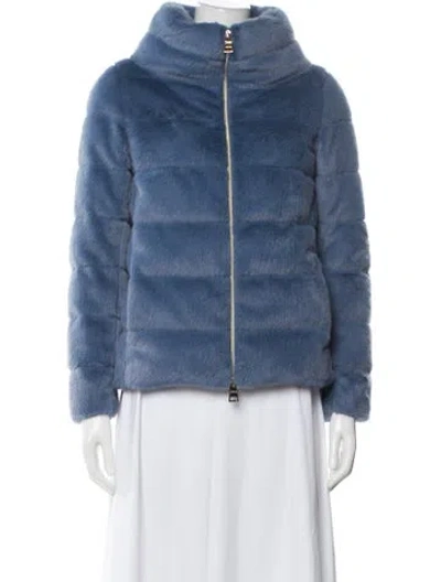 Pre-owned Herno Down Jacket In Blue