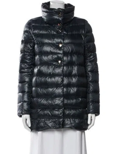 Pre-owned Herno Down Jacket In Blue