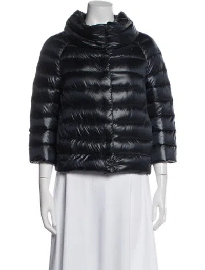 Pre-owned Herno Down Jacket In Blue