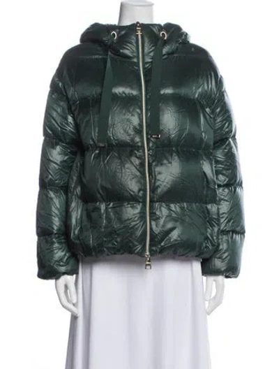 Pre-owned Herno Down Jacket In Blue