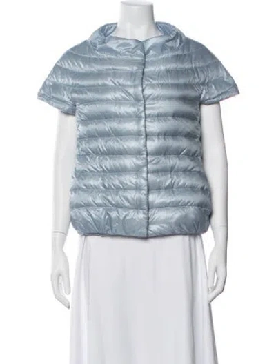Pre-owned Herno Down Jacket In Blue
