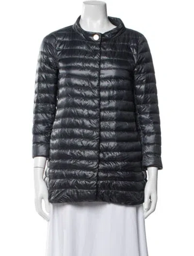 Pre-owned Herno Down Jacket In Blue