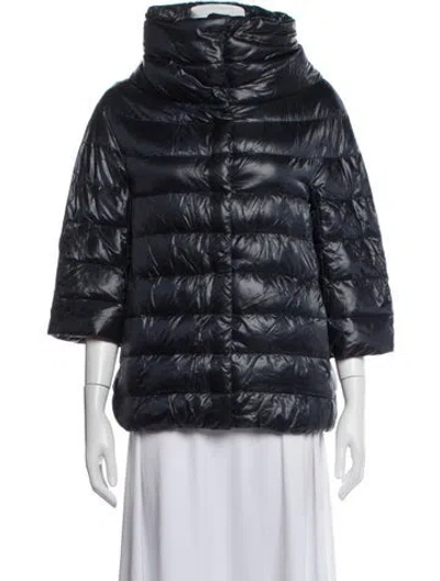 Pre-owned Herno Down Jacket In Blue