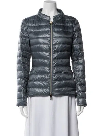 Pre-owned Herno Down Jacket In Blue