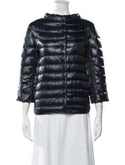 Pre-owned Herno Down Jacket In Blue