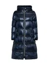 Herno Parka In Nylon Ultralight In Blue