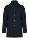 Herno Midnight Blue Padded Nylon Down Jacket In Blue