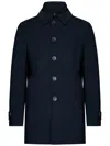 Herno Midnight Blue Padded Nylon Down Jacket In Blue