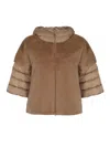 Herno Down Jacket In Brown