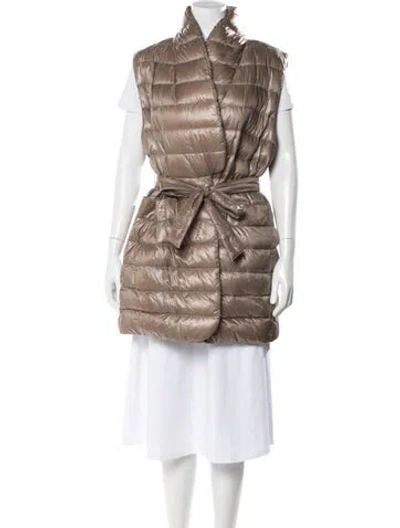 Pre-owned Herno Down Jacket In Brown