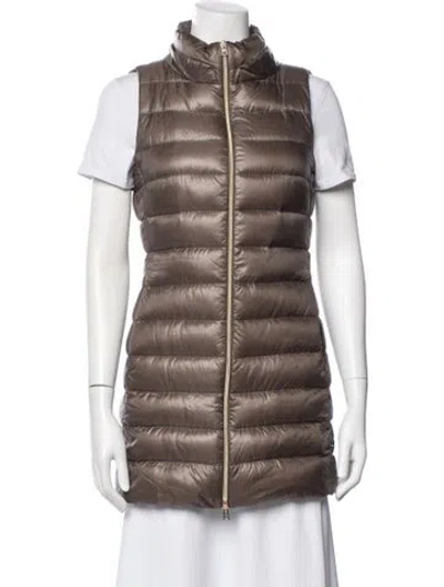 Pre-owned Herno Down Jacket In Brown