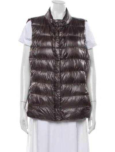 Pre-owned Herno Down Jacket In Brown