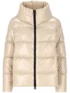 Herno Down Jacket In Neutral