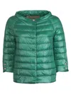 Herno Down Jacket Elsa In Jolly Green