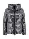 Herno Down Jacket Gloss In Grey