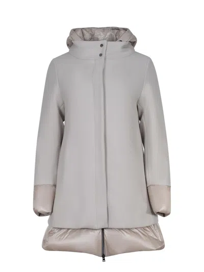 Herno Down Jacket In Gray