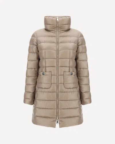 Herno Down Jacket In Gray
