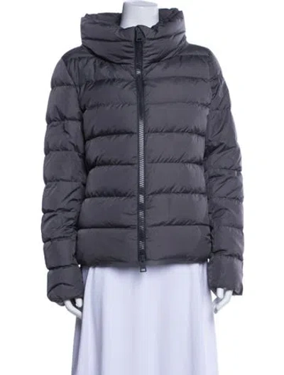 Pre-owned Herno Down Jacket In Gray