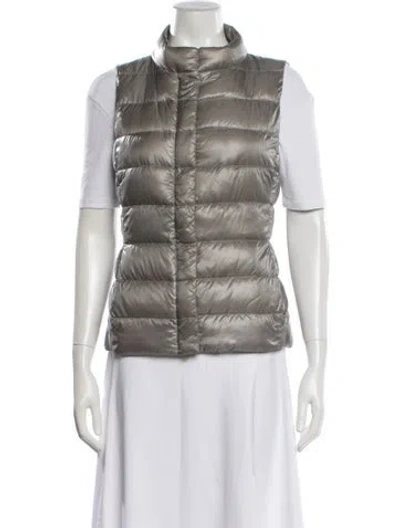 Pre-owned Herno Down Jacket In Gray