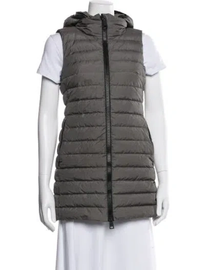 Pre-owned Herno Down Jacket In Gray