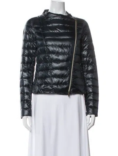 Pre-owned Herno Down Jacket In Gray