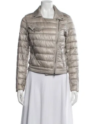 Pre-owned Herno Down Jacket In Gray