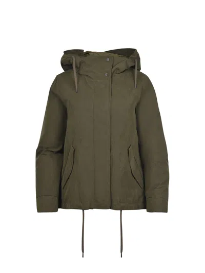 Herno Down Jacket In Green