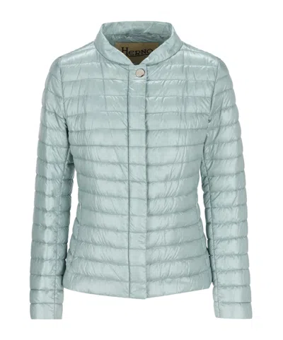 Herno Down Jacket In Green