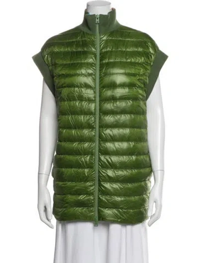 Pre-owned Herno Down Jacket In Green