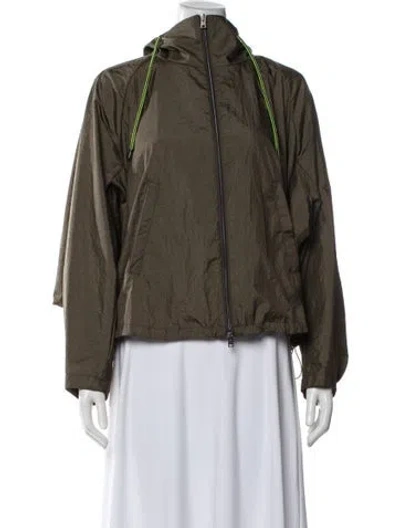 Pre-owned Herno Down Jacket In Green