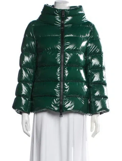 Pre-owned Herno Down Jacket In Green