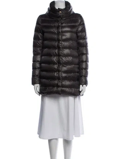 Pre-owned Herno Down Jacket In Grey
