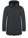 Herno Functional Wardrobe Waterproof Hooded Raincoat