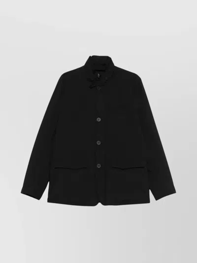 HERNO DOWN JACKET HIGH COLLAR FRONT POCKETS