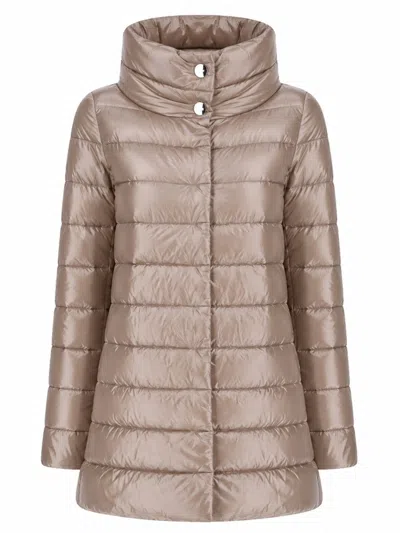 Herno Down Jacket In Ivory