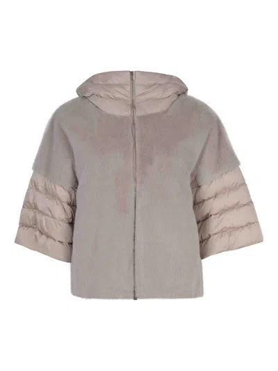 Herno Down Jacket Made Of  Nylon In Yellow